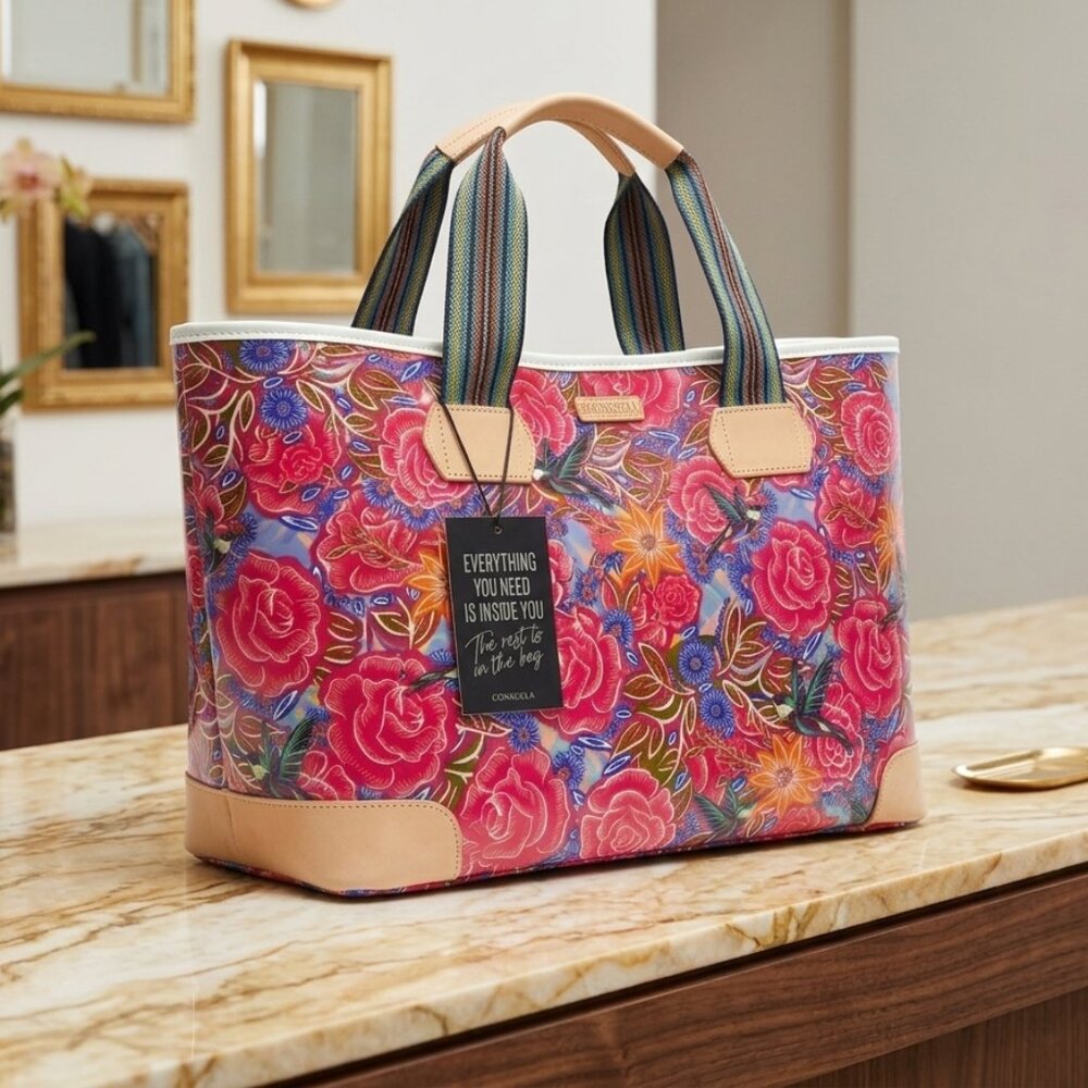 Consuela Zipper Tote
